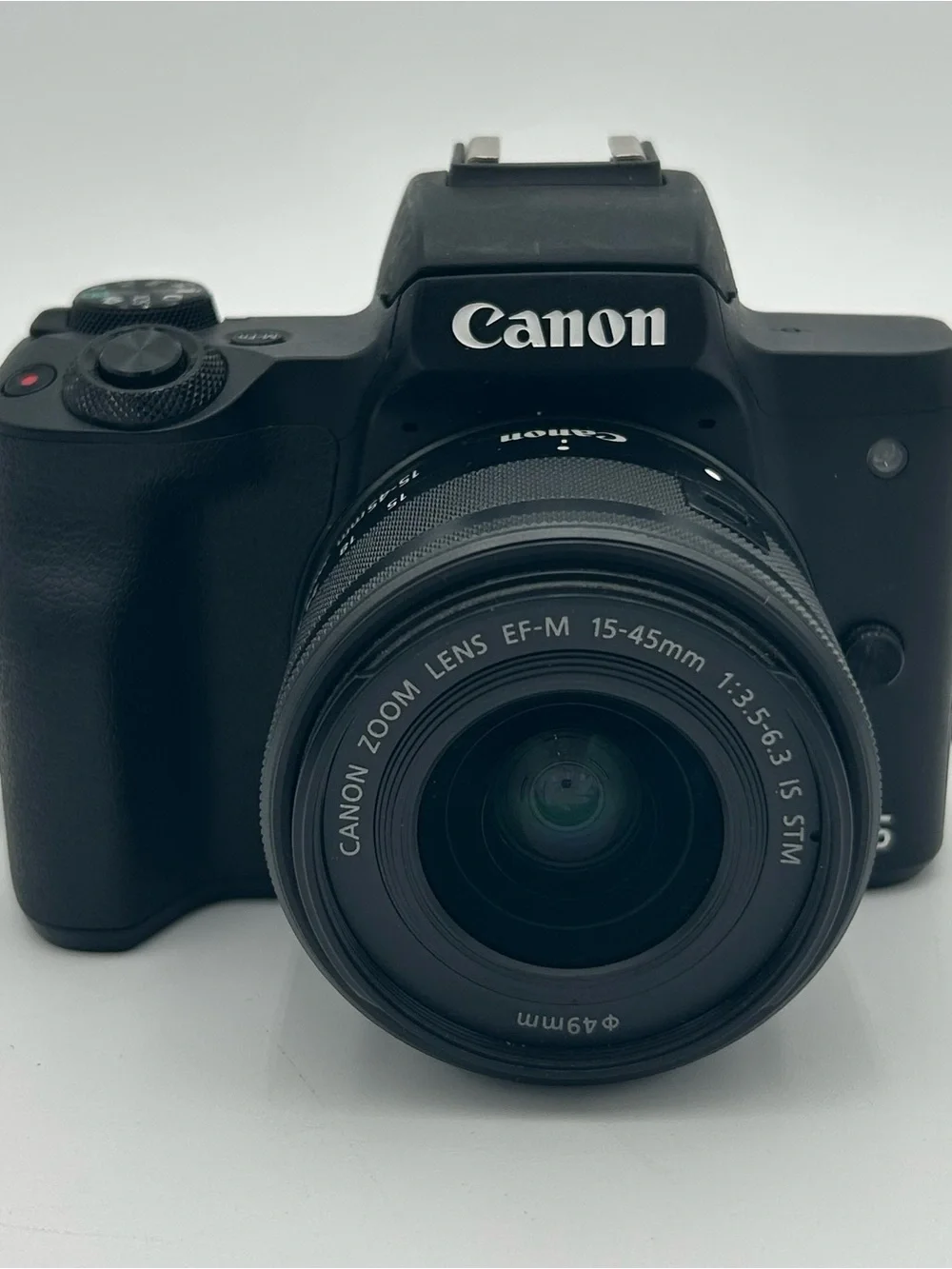Canon EOS M50 Mirrorless Camera with Carrying Bag